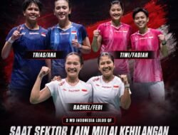 Menyala, 3 Ganda Putri INDONESIA Lolos Quarter Final INDONESIA OPEN