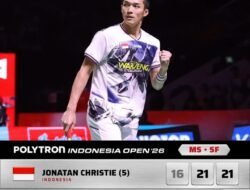 Peluang JUARA Depan Mata, Jonathan Melaju ke FINAL INDONESIA OPEN