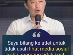 WAMENPORA RI, Beri Alarm Keras Atlit Badminton: Tidak Usah Lihat Medsos, Jika Tidak Kuat