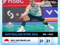 Menyala, 2 Anak Muda INDONESIA Melaju R16 AUSTRALIA OPEN