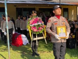 Polres Ogan Ilir Berduka, Kehilangan “Sang Avatar” Personil polri Pejuang Karhutla yang Berdedikasi Tinggi