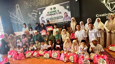 KAHMI dan FORHATI Ogan Ilir Santuni 31 Anak Yatim dan Yatim Piatu, Wujud Kepedulian Alumni HMI terhadap Generasi Bangsa