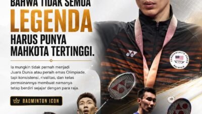 Lee Chong Wei, Legenda Badminton Tanpa Mahkota Tertinggi