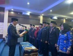 Joncik Muhammad Lantik 39 Pejabat Pemkab Empat Lawang, Tekankan Kinerja dan Pelayanan Publik