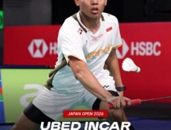 Tampil Jepang Open, Ubed Pasang Target 8 Besar