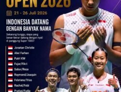 Berlanjut ke CHINA OPEN, INDONESIA Siap Uji Nyali