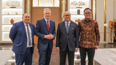 Ceo Danantara Terima Kunjungan Tony Blair, Bahas Peluang Kerja Sama Strategis