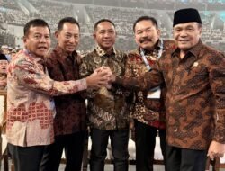 Kapolri, Jaksa Agung, Panglima TNI, Kepala BIN, dan Menko Polkam Tunjukkan Kekompakan di Puncak Hari Koperasi Nasional 2026