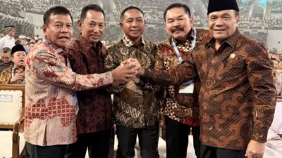 Kapolri, Jaksa Agung, Panglima TNI, Kepala BIN, dan Menko Polkam Tunjukkan Kekompakan di Puncak Hari Koperasi Nasional 2026