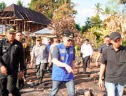 Bupati Joncik Muhammad Tinjau Korban Kebakaran di Muara Danau, Salurkan Bantuan dan Usulkan Program Bedah Rumah