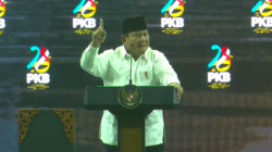Kelakar Prabowo Ke PKB : Gerindra Saja Tidak Pakai Kaos “Prabowonomic” Seperti Kalian