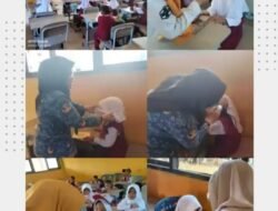 UPT Puskesmas Tambang Rambang Gelar Skrining Kesehatan Murid Baru di SD Negeri 08 Rambang Kuang