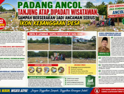 Ramai Dikunjungi, Padang Ancol Justru Tenggelam dalam Pandangan Sampah Yang Berserakan