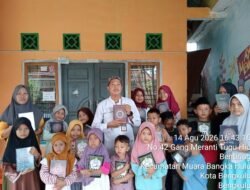 Donasi Al-Qur’an dan Iqro’ Terus Digaungkan Penyuluh Agama, Giliran MDTA Nurul Ilmi Kota Bengkulu Terima Donasi