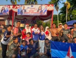 HUT ke-25 Partai Demokrat, Hidayat Muhammad S.H dan dr. Wulan Purnamasari Gelar Lomba Rakyat