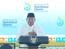 Prabowo Respons Harapan Gus Yahya Buka Muktamar NU 2031: “Kita Ikuti Kehendak Yang Maha Besar”