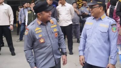 Hadiri Apel Akbar Satlinmas di Palembang, Bupati Joncik Apresiasi Dedikasi Linmas Empat Lawang