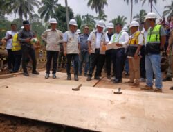 Gubernur Sumsel Letakkan Batu Pertama Pembangunan Jembatan di Seleman Ulu, Nilai Kontrak Rp11,7 Miliar