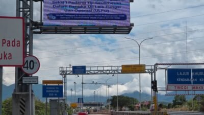 Hutama Karya Tutup Sementara Tol Fungsional Padang Tiji–Seulimeum Mulai 9 September