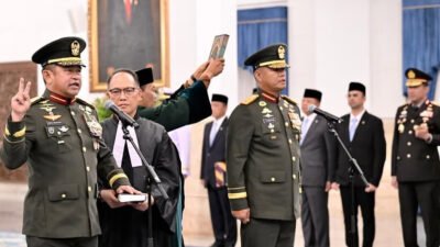 Prabowo Lantik Maruli Simanjuntak Jadi Wakil Panglima TNI, Tandyo Budi Revita KSAD